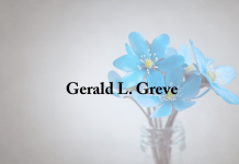 Obituary: Gerald L. Greve gerald_l._greve.png