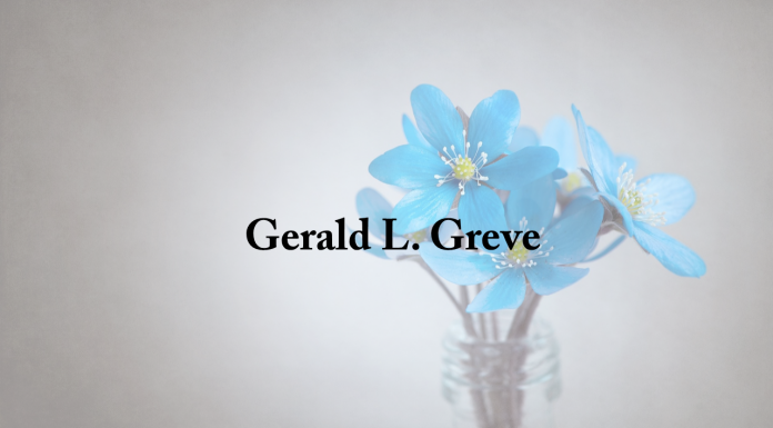 Obituary: Gerald L. Greve gerald_l._greve.png