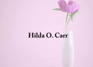 Obituary: Hilda O. Carr hilda_o._carr.png