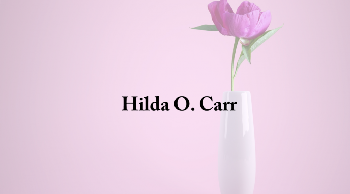 Obituary: Hilda O. Carr hilda_o._carr.png