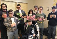 CDC students selling hand-crafted art at Ashley Mercantile img_1880.jpg