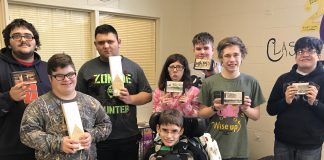 CDC students selling hand-crafted art at Ashley Mercantile img_1880.jpg