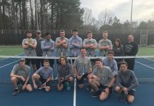 PREP TENNIS: Lady Bearcats top Hartselle on the road 7-2; Bearcats fall 6-3