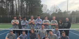 PREP TENNIS: Lady Bearcats top Hartselle on the road 7-2; Bearcats fall 6-3