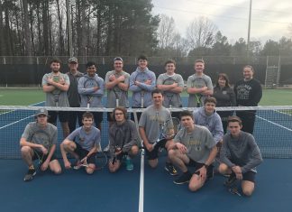 PREP TENNIS: Lady Bearcats top Hartselle on the road 7-2; Bearcats fall 6-3