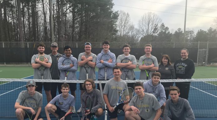PREP TENNIS: Lady Bearcats top Hartselle on the road 7-2; Bearcats fall 6-3