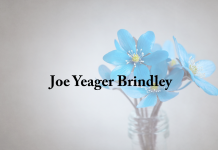 Obituary: Joe Yeager Brindley joe_yeager_brindley.png