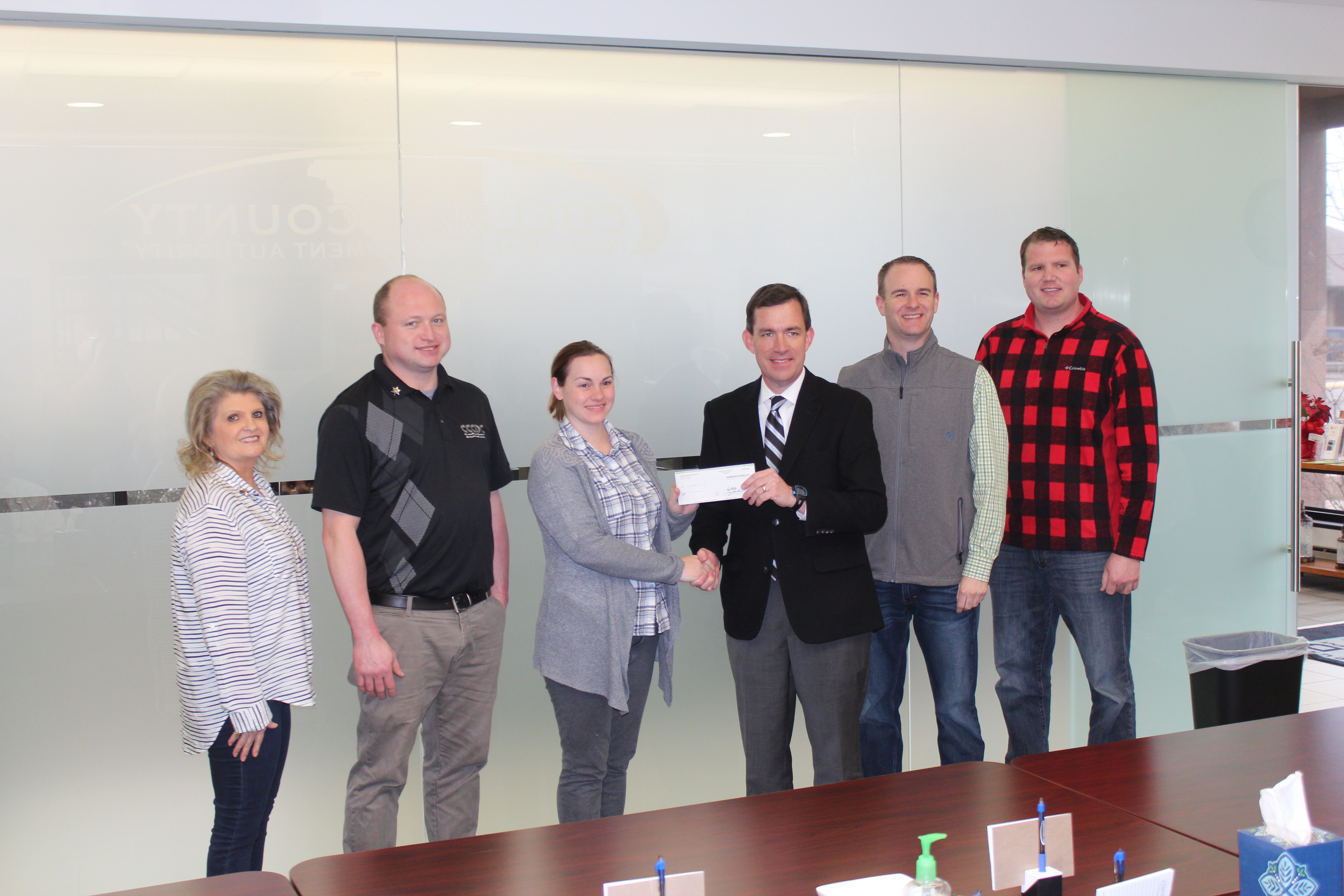 CCCDC presents grant checks to area organizations main_cccdc.jpg