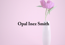 Obituary: Opal Inez Smith opal_inez_smith.png