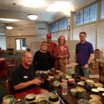 Putting the bowls in ‘Empty Bowls’
