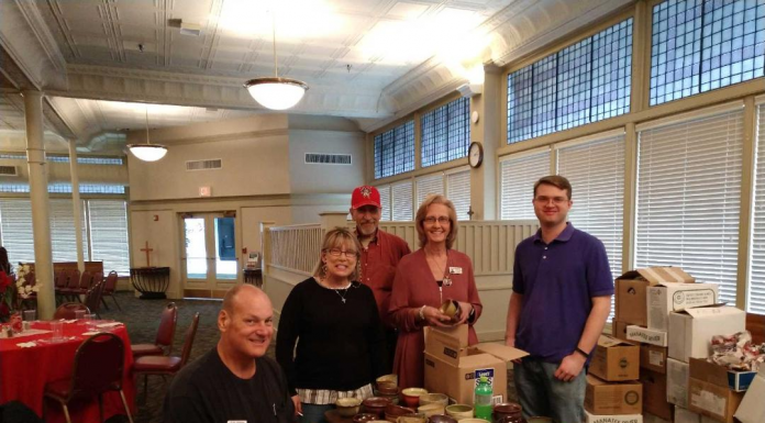 Putting the bowls in ‘Empty Bowls’