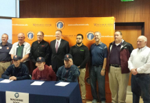 CATA Precision Machining students sign with Wallace State