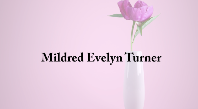 Obituary: Mildred Evelyn Turner