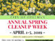 Cullman City Sanitation’s Spring Cleanup Week April 1-5