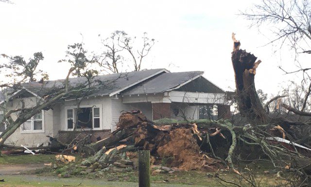 Damage as storms roll through area; commission calls emergency meeting