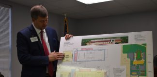 County School Superintendent reveals “Project X,” talks school safety and facility improvements to come from new sales tax CCBOE Superintendent Shane Barnette explains the features of the proposed multi-use indoor complex.