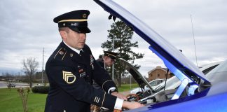 Good Samaritans in uniform aid student in Hanceville