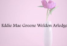 Obituary: Eddie Mae Arledge eddie_mae_greene_weldon_arledge.jpg