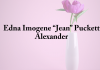 Obituary: Edna Imogene “Jean” Puckett Alexander