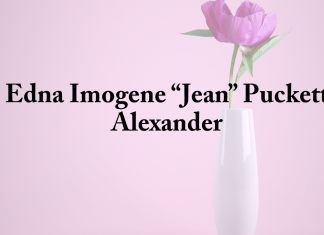 Obituary: Edna Imogene “Jean” Puckett Alexander