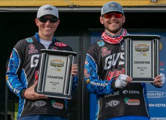 BASSMASTER COLLEGE SERIES: Grand Valley State Duo Wins Bassmaster College Series Event On Alabama’s Smith Lake