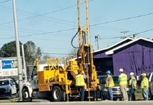 Gas main cut, portion of Hwy. 69 closed in Fairview