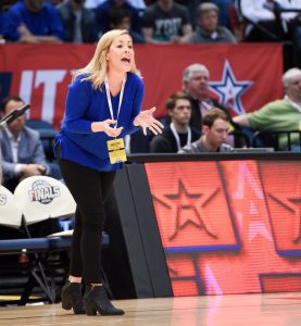 Girls’ Basketball Coach Tammy West has led the Lady Eagles to State Championship in 1999, 2008, 2009 and 2019 in her tenure at Cold Springs. (Martha Needham)