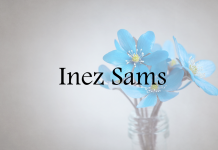 Obituary: Inez Sams