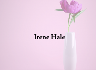 Obituary: Irene Hale irene_hale.png