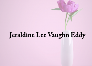 Obituary: Jeraldine Lee Vaughn Eddy