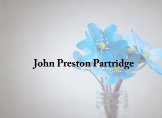 Obituary: John Preston Partridge john_preston_partridge.png