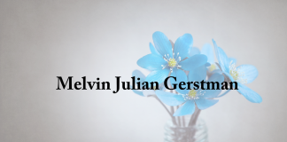 Obituary: Melvin Julian Gerstman melvin_julian_gerstman.png