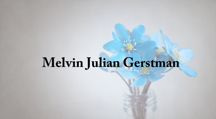 Obituary: Melvin Julian Gerstman melvin_julian_gerstman.png