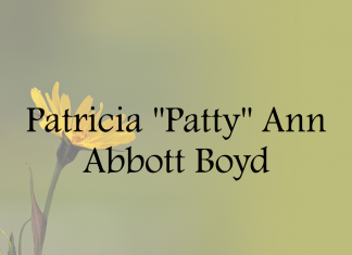 Obituary: Patricia “Patty” Ann Abbott Boyd