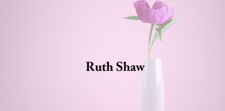 Obituary: Ruth Shaw ruth_shaw.png