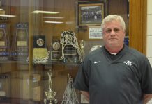 St. Bernard’s Boatright hanging up his hat St. Bernard Head Basketball Coach Greg Boatright is retiring after six years with the Saints and 37 years total years in coaching. (Nick Griffin for The Cullman Tribune)