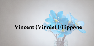 Obituary: Vincent (Vinnie) Filippone