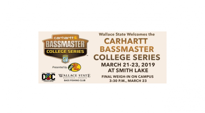 Wallace State hosting Carhartt Bassmaster College Series tour stop at Smith Lake March 21-23 wscc_fish.png