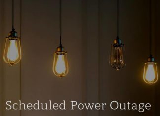 NOTICE: Planned power outage Thursday, May 2 between Center Hill/Walter