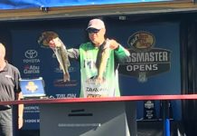 Local anglers Wiggins, Arnold finish strong at Basspro.com Central Open at Smith Lake