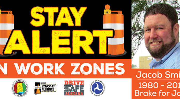 Work zone crashes up in Alabama