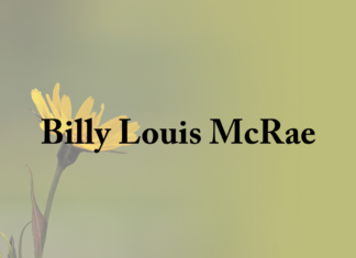Obituary: Billy Louis McRae