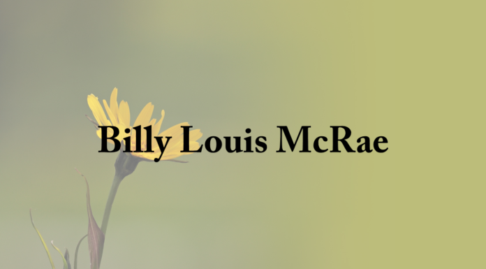 Obituary: Billy Louis McRae