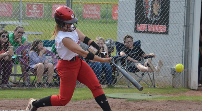 AREA SOFTBALL TOURNAMENTS: Lady Raiders rack up 19 hits in blowout win over Ashville, Tuesday scoring wrap-up