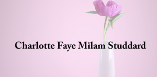 Obituary: Charlotte Faye Milam Studdard