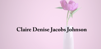 Obituary: Claire Denise Jacobs Johnson