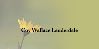 Obituary: Coy Wallace Lauderdale, Jr.