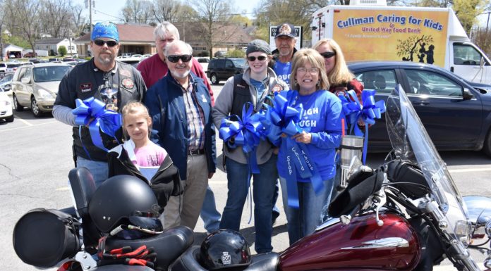 Bikers Against Child Abuse teams up with Cullman Caring for Kids to promote child abuse awareness and prevention