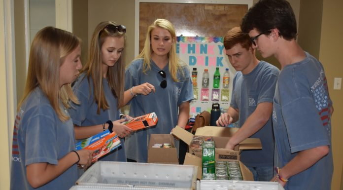 Cullman SGA practices leadership through service