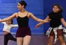 University of Alabama dance team visits Welti Elementary